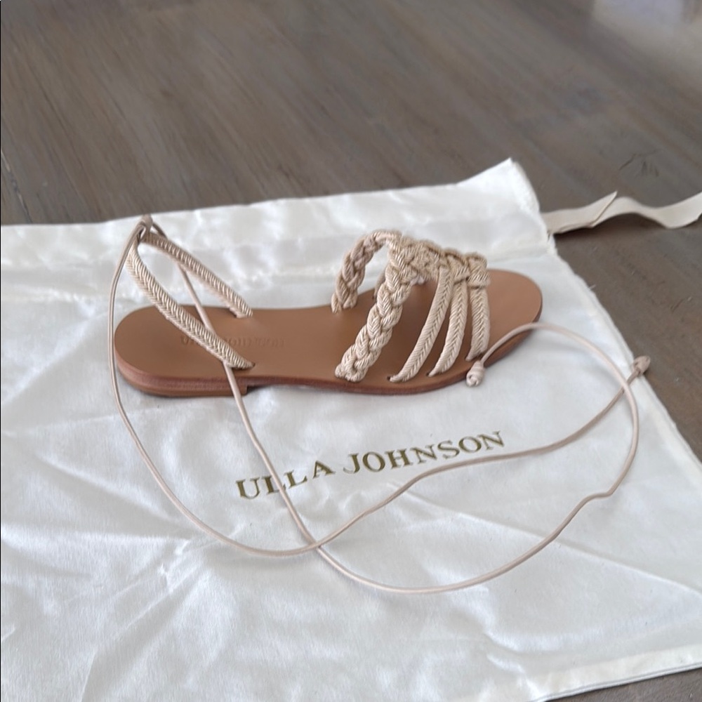 Ulla Johnson Manuela Tan Fringe Sandals. Original box and dust bag included! - Picture 2 of 5